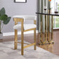 Oemor Boucle Fabric Bar / Counter Stools