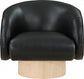 Nosbig Vegan Leather Swivel Accent Chair