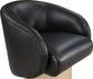 Nosbig Vegan Leather Swivel Accent Chair