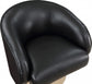 Nosbig Vegan Leather Swivel Accent Chair