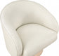 Nosbig Vegan Leather Swivel Accent Chair