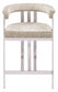 939Beige Velvet Bar / Counter Stools