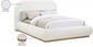 Nhguav Boucle Fabric Queen Bed