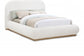 Nhguav Boucle Fabric Queen Bed