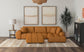 579305 -  Upholstered Chaise Sectional Sofa Orange