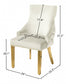 Tfut Velvet Dining Chair