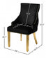 Tfut Velvet Dining Chair