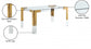 Repsac Gold dining table