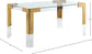 Repsac Gold dining table