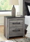 0921B Naynorb Two Drawer Night Stand