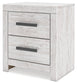 8873B Inobyac Two Drawer Night Stand