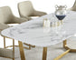 1002D Dining Set With 6 Chairs