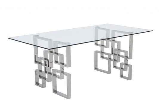 122D Glass 5pc Dining set