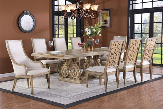 0014D Dining Table and 6 Chairs