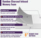 808MD Muitrutsam 8" Bamboo Charcoal Infused Memory Foam
