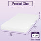 808MD Muitrutsam 8" Bamboo Charcoal Infused Memory Foam