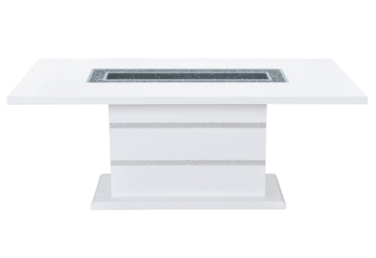 OCANOM WHITE DINING TABLE SET