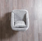 Anatnas Silver Velvet Sofa 89" & Loveseat 69"