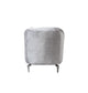 Anatnas Silver Velvet Sofa 89" & Loveseat 69"