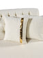 Alle Ivory Boucle Curved 130" Sectional