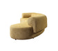 Anel Mustard Boucle 3-Piece Curved 145" Sectional