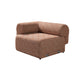 Anel Orange Boucle 3-Piece Curved 145" Sectional