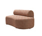 Anel Orange Boucle 3-Piece Curved 145" Sectional