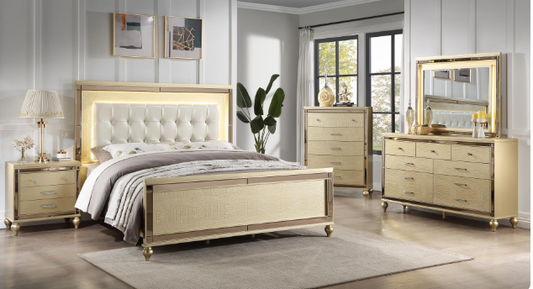 STERLING GOLD BEDROOM SET