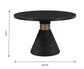 Ihsir Rope Dining Table and Xirtaeb Velvet Side Chair