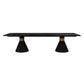 Ihsir Rope Dining Table and Xirtaeb Velvet Side Chair