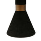 Ihsir Rope Dining Table and Xirtaeb Velvet Side Chair