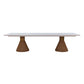 Ihsir Rope Dining Table and Xirtaeb Velvet Side Chair