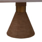 Ihsir Rope Dining Table and Xirtaeb Velvet Side Chair