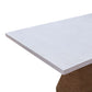 Ihsir Rope Dining Table and Xirtaeb Velvet Side Chair