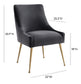 Ihsir Rope Dining Table and Xirtaeb Velvet Side Chair
