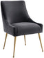 Ihsir Rope Dining Table and Xirtaeb Velvet Side Chair