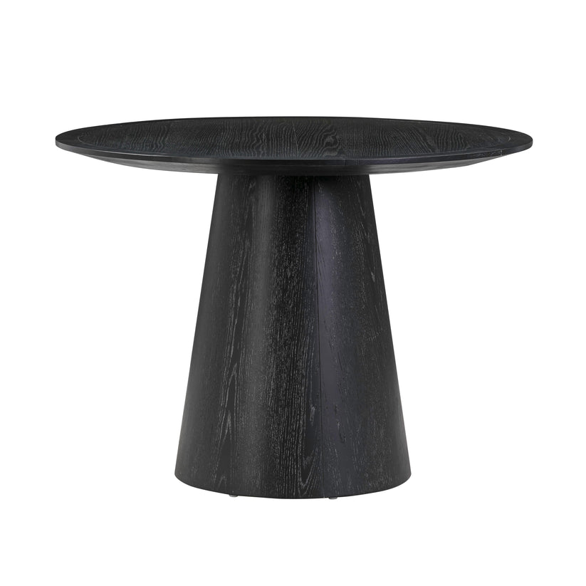 52245D-VOT Arahas Black Oak 41" Round Dining Table