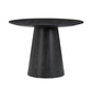 52245D-VOT Arahas Black Oak 41" Round Dining Table
