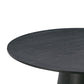 52245D-VOT Arahas Black Oak 41" Round Dining Table