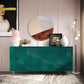 Amrak lacquer buffet Green
