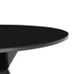 Siri Glass 56" Round Dining Table and Occor Performance Boucle Dining Chair