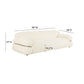 Alyel Cream Boucle Sofa