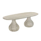 682450-VOT Hcooms Indoor / Outdoor 87" Dining Table