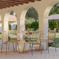 682450-VOT Hcooms Indoor / Outdoor 87" Dining Table
