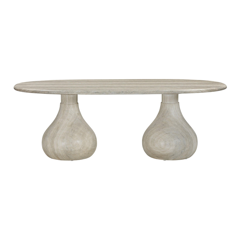 682450-VOT Hcooms Indoor / Outdoor 87" Dining Table