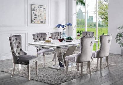 T4923MC Srevedlav Dining table and 6 Chairs