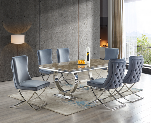 0101D Dining Set With 4 Chairs