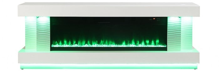 VT-HW9008CA-MF Xuesep 71" TV Stand w/ Electric Fire Place