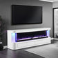 VT-HW0108CA-MF Nekul 71" TV Stand w/ Electric Fire Place