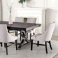 Tropsog Dining Table with 6 Chairs